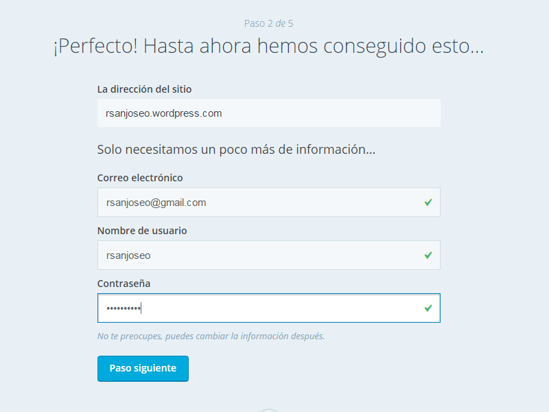 Vamos a crear un usuario para administrar el blog Vamos a crear un usuario para administrar el blog